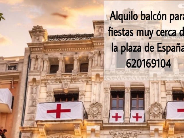 Alquilo balcón en San Nicolás, muy cerca de la plaza de España